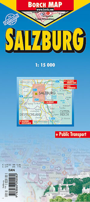 Salzburg 1 : 15 000 (Borch Map)