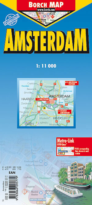 Amsterdam 1 : 11 000 (Borch Map)