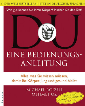 Buchcover Du - Das Gesundheitsbuch. Eine Bedienungsanleitung | Michael F Roizen | EAN 9783866120846 | ISBN 3-86612-084-2 | ISBN 978-3-86612-084-6