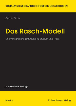 Buchcover Das Rasch-Modell | Carolin Strobl | EAN 9783866186958 | ISBN 3-86618-695-9 | ISBN 978-3-86618-695-8