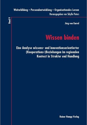 Buchcover Wissen binden | Jörg Garrel | EAN 9783866189010 | ISBN 3-86618-901-X | ISBN 978-3-86618-901-0