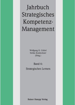 Buchcover Strategisches Lernen  | EAN 9783866189331 | ISBN 3-86618-933-8 | ISBN 978-3-86618-933-1
