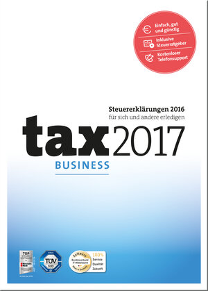 Buchcover tax 2017 Business | EAN 9783866217256 | ISBN 3-86621-725-0 | ISBN 978-3-86621-725-6