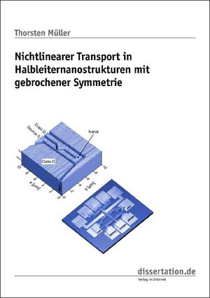 Buchcover Nichtlinearer Transport in Halbleiternanostrukturen mit gebrochener Symmetrie | Thorsten Müller | EAN 9783866243262 | ISBN 3-86624-326-X | ISBN 978-3-86624-326-2