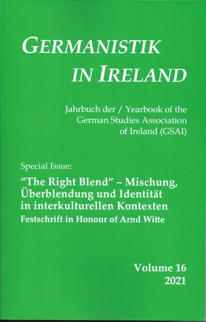 Buchcover “The Right Blend” – Mischung, Überblendung und Identität in interkulturellen Kontexten  | EAN 9783866287389 | ISBN 3-86628-738-0 | ISBN 978-3-86628-738-9