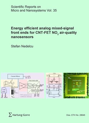 Buchcover Energy efficient analog mixed-signal front ends for CNT-FET NO2 air-quality nanosensors | Stefan Nedelcu | EAN 9783866287792 | ISBN 3-86628-779-8 | ISBN 978-3-86628-779-2