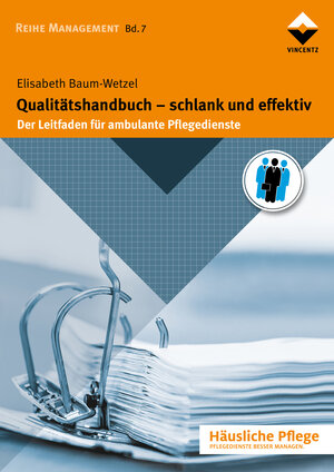 Buchcover Qualitätshandbuch - schlank und effektiv | Elisabeth Baum-Wetzel | EAN 9783866303263 | ISBN 3-86630-326-2 | ISBN 978-3-86630-326-3