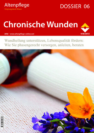 Buchcover Altenpflege Dossier 06 - Chronische Wunden  | EAN 9783866304697 | ISBN 3-86630-469-2 | ISBN 978-3-86630-469-7