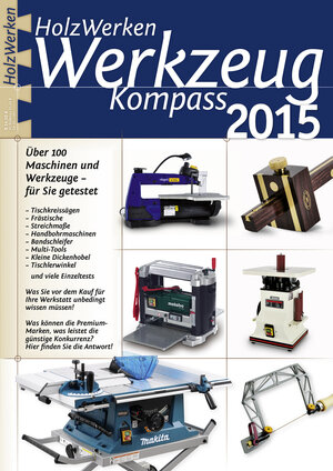 Buchcover HolzWerken Werkzeug Kompass 2015  | EAN 9783866307902 | ISBN 3-86630-790-X | ISBN 978-3-86630-790-2