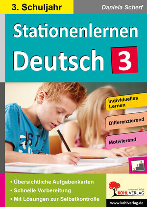 Buchcover Stationenlernen Deutsch / Klasse 3 | Daniela Scherf | EAN 9783866320604 | ISBN 3-86632-060-4 | ISBN 978-3-86632-060-4