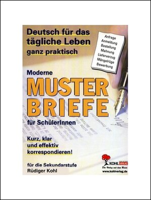 Buchcover Moderne Musterbriefe für alle Gelegenheiten | Rüdiger Kohl | EAN 9783866320611 | ISBN 3-86632-061-2 | ISBN 978-3-86632-061-1