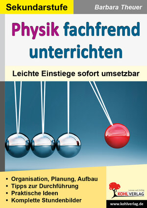 Buchcover Physik fachfremd unterrichten | Barbara Theuer | EAN 9783866321229 | ISBN 3-86632-122-8 | ISBN 978-3-86632-122-9