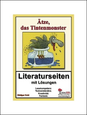 Buchcover Ätze das Tintenmonster - Literaturseiten | Rüdiger Kohl | EAN 9783866321366 | ISBN 3-86632-136-8 | ISBN 978-3-86632-136-6