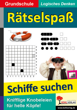 Buchcover Rätselspaß Schiffe suchen | Kohl-Verlag | EAN 9783866321519 | ISBN 3-86632-151-1 | ISBN 978-3-86632-151-9