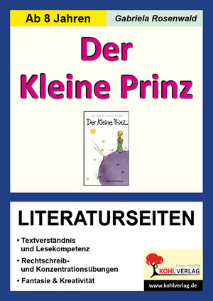 Buchcover Der Kleine Prinz - Literaturseiten | Gabriela Rosenwald | EAN 9783866321687 | ISBN 3-86632-168-6 | ISBN 978-3-86632-168-7