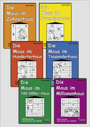 Buchcover Die Maus im Zahlenhaus - Gesamtpaket | Kurt Knolle | EAN 9783866322905 | ISBN 3-86632-290-9 | ISBN 978-3-86632-290-5