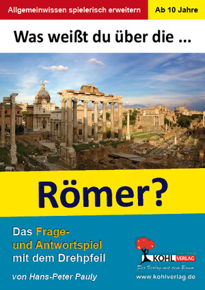 Buchcover Was weißt du über ... die Römer? | Hans-Peter Pauly | EAN 9783866324350 | ISBN 3-86632-435-9 | ISBN 978-3-86632-435-0