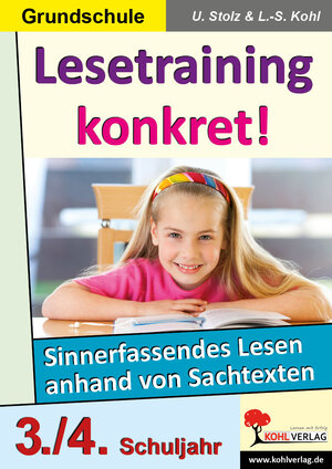 Buchcover Lesetraining konkret! / Klasse 3-4 | Ulrike Stolz | EAN 9783866324732 | ISBN 3-86632-473-1 | ISBN 978-3-86632-473-2