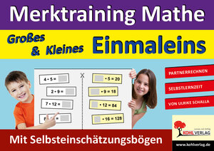 Buchcover Merktraining Mathe - Großes & Kleines Einmaleins | Ulrike Schalla | EAN 9783866324787 | ISBN 3-86632-478-2 | ISBN 978-3-86632-478-7