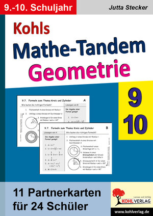 Buchcover Kohls Mathe-Tandem Geometrie / Klasse 9-10 | Jutta Stecker | EAN 9783866324954 | ISBN 3-86632-495-2 | ISBN 978-3-86632-495-4