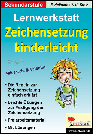 Buchcover Zeichensetzung kinderleicht - Lernwerkstatt | Friedhelm Heitmann | EAN 9783866327245 | ISBN 3-86632-724-2 | ISBN 978-3-86632-724-5