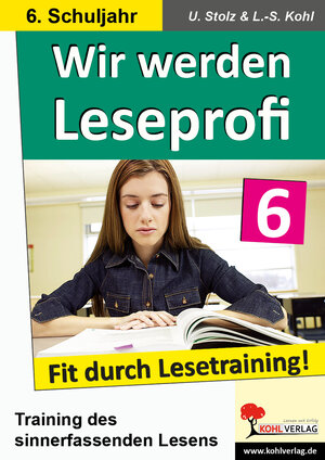 Buchcover Wir werden Leseprofi / Klasse 6 | Ulrike Stolz | EAN 9783866327665 | ISBN 3-86632-766-8 | ISBN 978-3-86632-766-5
