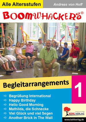 Buchcover Boomwhackers - Begleitarrangements 1 | Andreas von Hoff | EAN 9783866328167 | ISBN 3-86632-816-8 | ISBN 978-3-86632-816-7