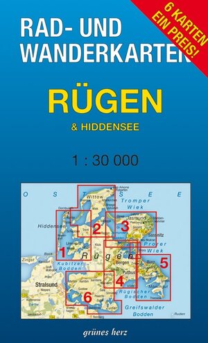 Buchcover Rad- und Wanderkarten-Set: Rügen & Hiddensee  | EAN 9783866360006 | ISBN 3-86636-000-2 | ISBN 978-3-86636-000-6
