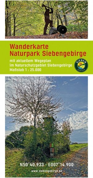 Buchcover Wanderkarte Naturpark Siebengebirge  | EAN 9783866369139 | ISBN 3-86636-913-1 | ISBN 978-3-86636-913-9