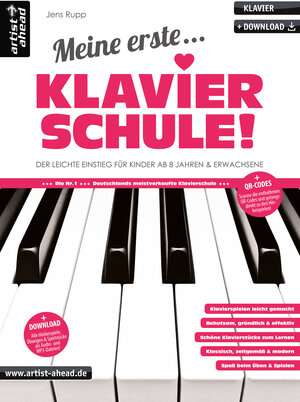 Buchcover Meine erste Klavierschule! | Jens Rupp | EAN 9783866421035 | ISBN 3-86642-103-6 | ISBN 978-3-86642-103-5