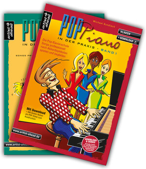 Buchcover Pop-Piano in der Praxis - Band 1 + 2 im Set! | Michael Gundlach | EAN 9783866421134 | ISBN 3-86642-113-3 | ISBN 978-3-86642-113-4