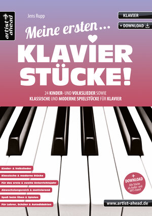 Buchcover Meine ersten Klavierstücke! | Jens Rupp | EAN 9783866421158 | ISBN 3-86642-115-X | ISBN 978-3-86642-115-8