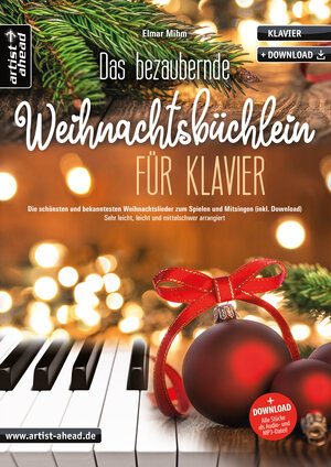 Buchcover Das bezaubernde Weihnachtsbüchlein für Klavier | Elmar Mihm | EAN 9783866421776 | ISBN 3-86642-177-X | ISBN 978-3-86642-177-6