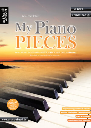 Buchcover My Piano Pieces | Nataliya Frenzel | EAN 9783866421820 | ISBN 3-86642-182-6 | ISBN 978-3-86642-182-0