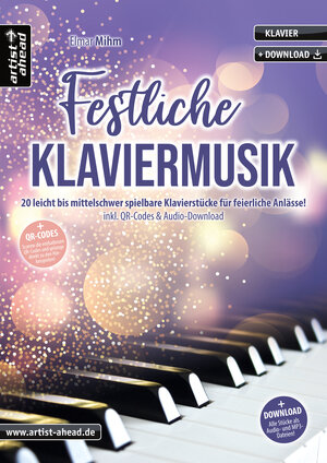 Buchcover Festliche Klaviermusik | Elmar Mihm | EAN 9783866422018 | ISBN 3-86642-201-6 | ISBN 978-3-86642-201-8