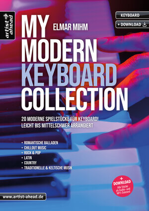Buchcover My Modern Keyboard Collection | Elmar Mihm | EAN 9783866422025 | ISBN 3-86642-202-4 | ISBN 978-3-86642-202-5