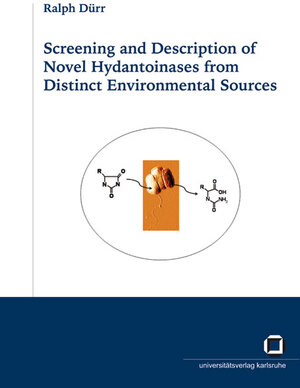 Buchcover Screening and description of novel hydantoinases from distinct environmental sources | Ralph Dürr | EAN 9783866441736 | ISBN 3-86644-173-8 | ISBN 978-3-86644-173-6