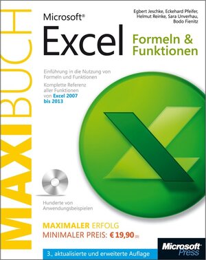 Buchcover Microsoft Excel: Formeln & Funktionen - Das Maxibuch, 3., aktualisierte und erweiterte Auflage | Bodo Fienitz | EAN 9783866452350 | ISBN 3-86645-235-7 | ISBN 978-3-86645-235-0