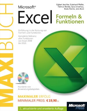 Buchcover Microsoft Excel: Formeln & Funktionen - Das Maxibuch | Egbert Jeschke | EAN 9783866453050 | ISBN 3-86645-305-1 | ISBN 978-3-86645-305-0