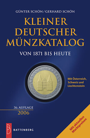 Buchcover Kleiner deutscher Münzkatalog 2006  | EAN 9783866460003 | ISBN 3-86646-000-7 | ISBN 978-3-86646-000-3