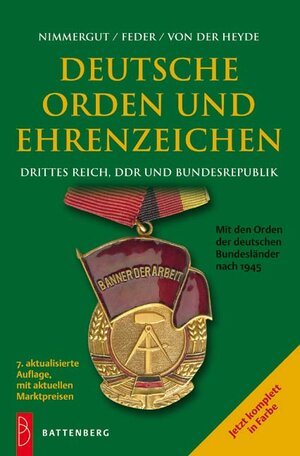 Buchcover Deutsche Orden und Ehrenzeichen | Jörg Nimmergut | EAN 9783866460324 | ISBN 3-86646-032-5 | ISBN 978-3-86646-032-4