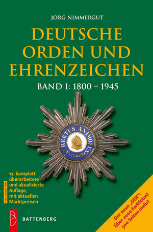 Buchcover Deutsche Orden und Ehrenzeichen | Jörg Nimmergut | EAN 9783866460379 | ISBN 3-86646-037-6 | ISBN 978-3-86646-037-9