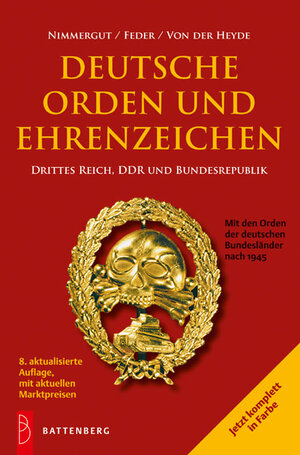 Buchcover Deutsche Orden und Ehrenzeichen | Jörg Nimmergut | EAN 9783866460621 | ISBN 3-86646-062-7 | ISBN 978-3-86646-062-1