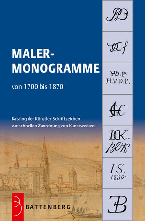 Buchcover Malermonogramme von 1700 bis 1870 | Petra Hoftichová | EAN 9783866460645 | ISBN 3-86646-064-3 | ISBN 978-3-86646-064-5