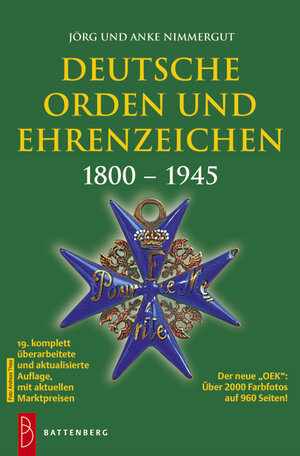 Buchcover Deutsche Orden und Ehrenzeichen | Jörg Nimmergut | EAN 9783866460928 | ISBN 3-86646-092-9 | ISBN 978-3-86646-092-8