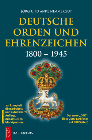 Buchcover Deutsche Orden und Ehrenzeichen | Jörg Nimmergut | EAN 9783866461109 | ISBN 3-86646-110-0 | ISBN 978-3-86646-110-9