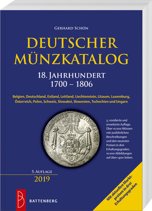 Buchcover Deutscher Münzkatalog 18. Jahrhundert | Gerhard Schön | EAN 9783866461338 | ISBN 3-86646-133-X | ISBN 978-3-86646-133-8