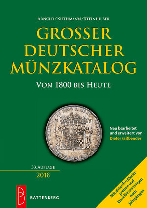 Buchcover Großer deutscher Münzkatalog | Paul Arnold | EAN 9783866461536 | ISBN 3-86646-153-4 | ISBN 978-3-86646-153-6