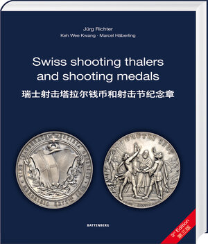 Buchcover Swiss shooting thalers and shooting medals | Jürg Richter | EAN 9783866461932 | ISBN 3-86646-193-3 | ISBN 978-3-86646-193-2