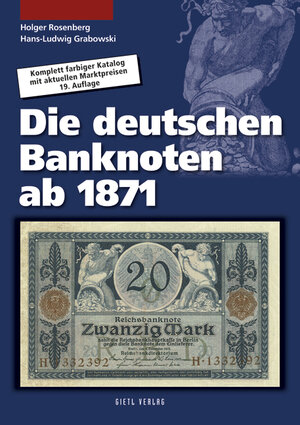 Buchcover Die deutschen Banknoten ab 1871 | Holger Rosenberg | EAN 9783866465534 | ISBN 3-86646-553-X | ISBN 978-3-86646-553-4